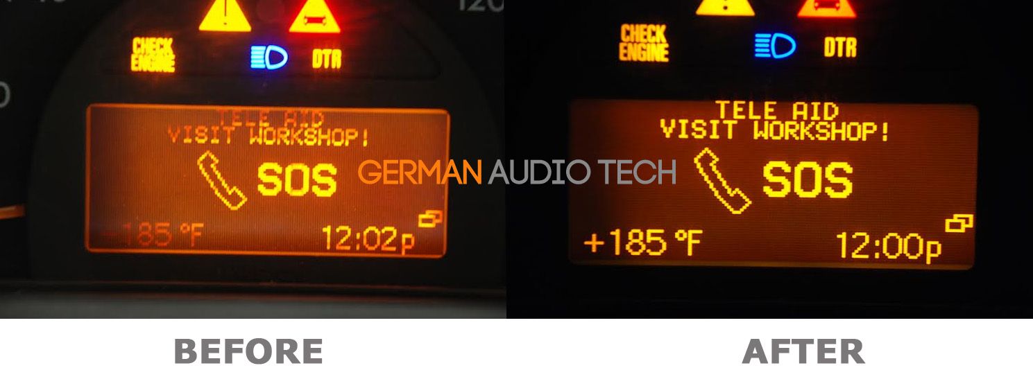 New LCD for 2001 2002 2003 2004 MERCEDESBENZ W203 C230 C240 C280 C320